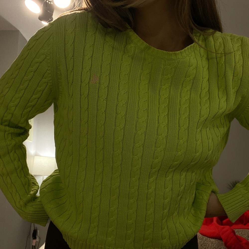 Vintage Ralph Lauren Cable Knit Sweater
